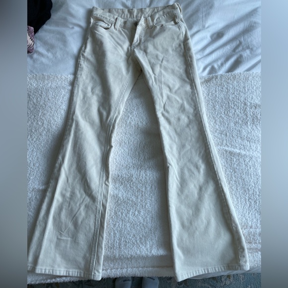 Brandy Melville corduroy white pants - Picture 4 of 7
